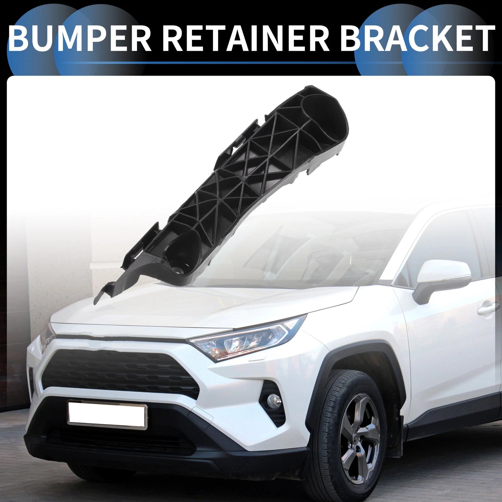 Left Front Bumper Retainer Bracket No. 525360R020 for Toyota RAV4 (2006–2012)