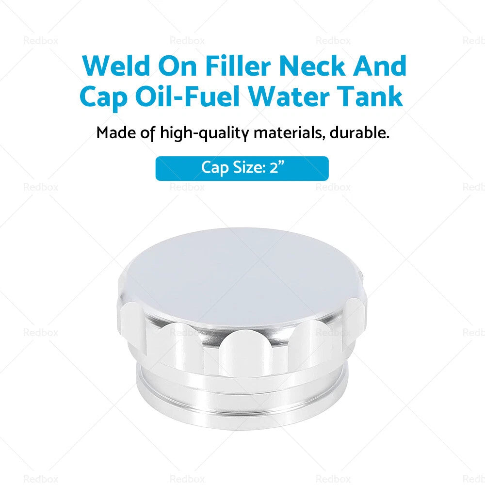 2" Aluminium Alloy Weld On Filler Neck Cap for Universal Applications