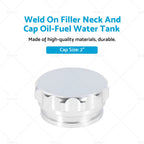 2" Aluminium Alloy Weld On Filler Neck Cap for Universal Applications