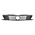 Replacement Black Chrome Grille w/o Collision Warning (See compatibility Chart)