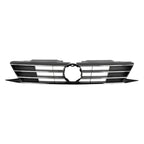 Replacement Black Chrome Grille w/o Collision Warning (See compatibility Chart)