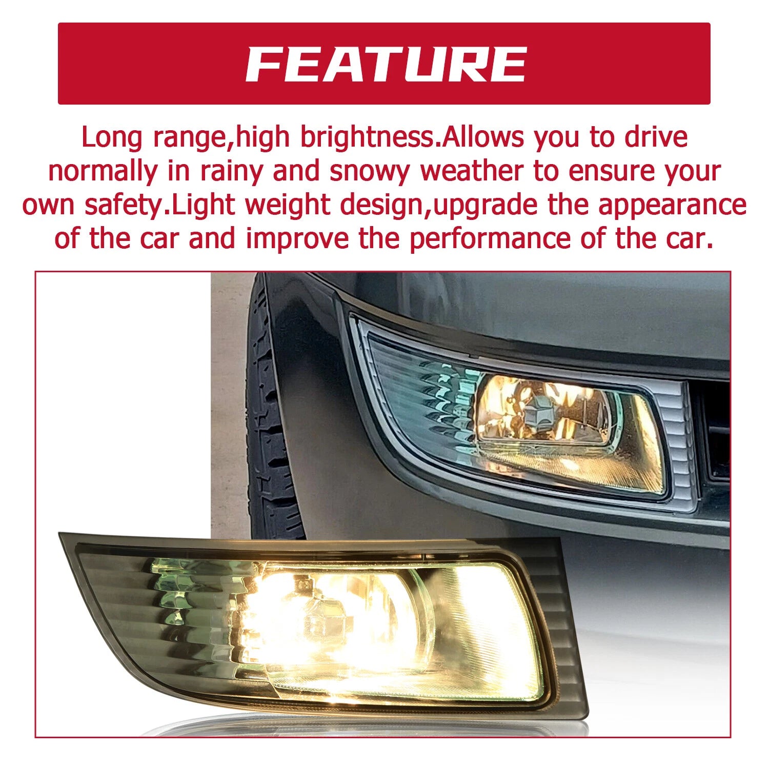 Bumper Fog Light Driving Lamp for Lexus GX470 (2003–2009) Right Side