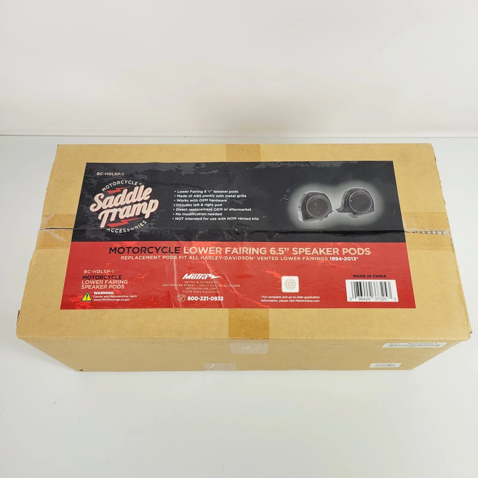 Saddle Tramp Lower Fairing Speaker Pods for Harley Touring (1994–2013)