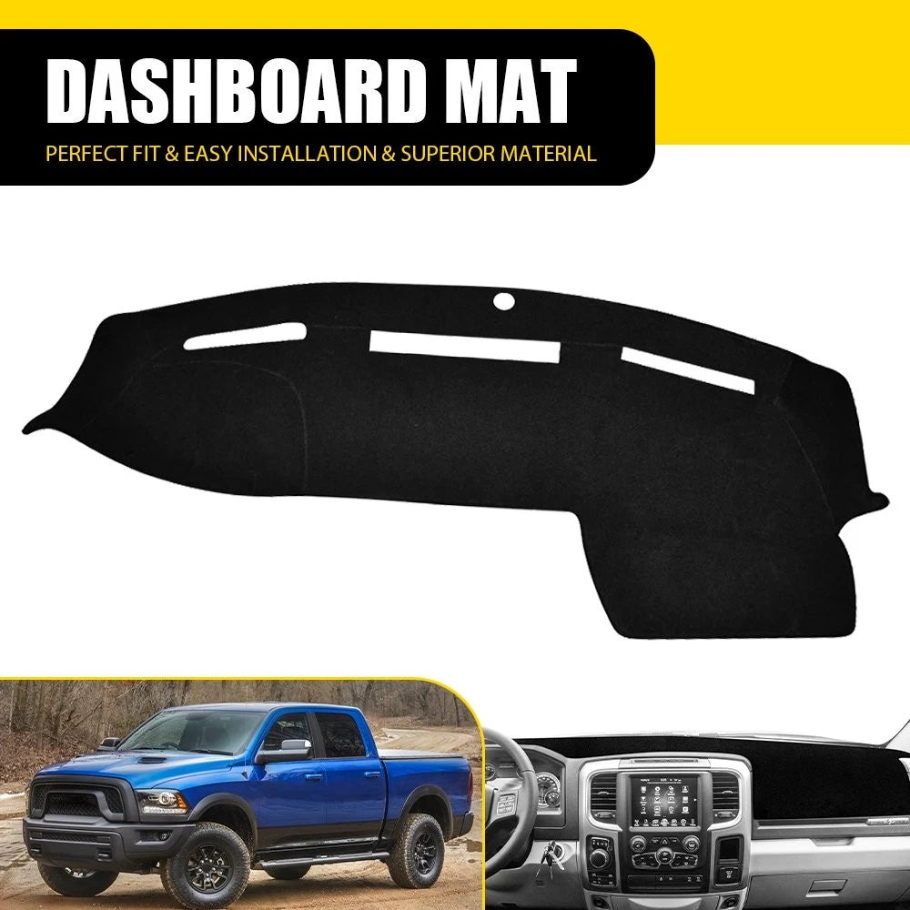 Dash Mat Pad & Dashboard Cover Overlay for Dodge Ram Pickup (2010–2018) EPY