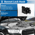 Hood Latch Assembly for Chrysler 200 (2011–2014) No. 4389642AB