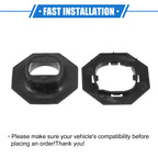 4pcs Car Holder Retainers for Lexus GS 2013-2019 Durable Plastic Black
