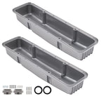 Polished Short Valve Cover for Chevy SBC 283 302 305 327 350 400 (1960–2002) w/ Bolts