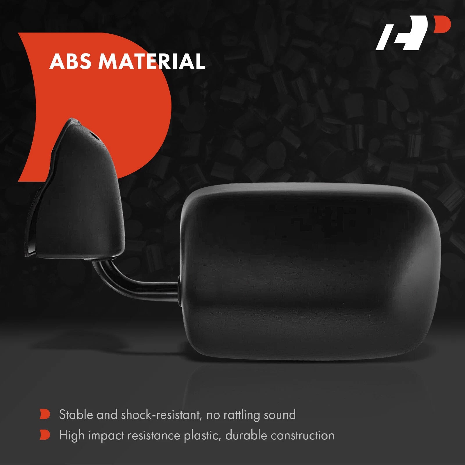 Manual Passenger Mirror for Dodge B1500 B2500 (1995-1997)