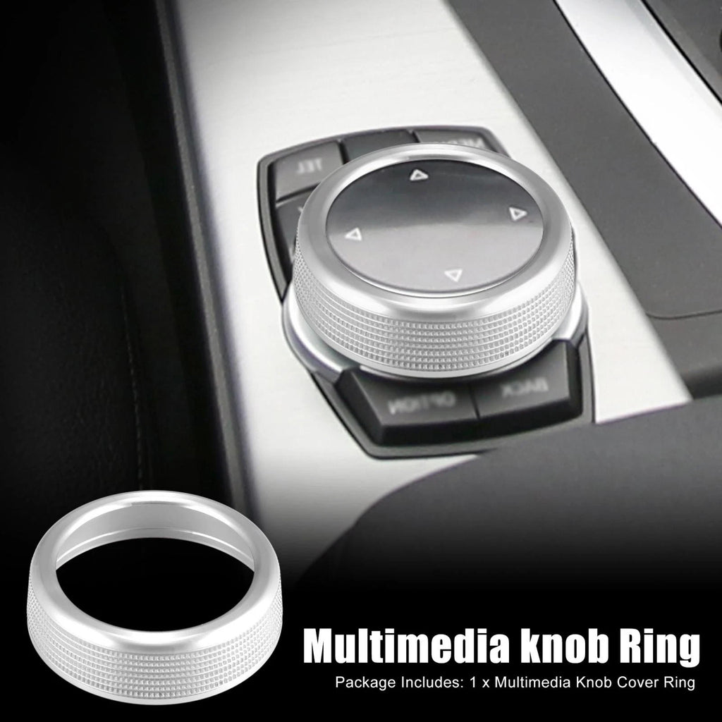 Multimedia Knob Cover Ring for BMW 1 2 3 4 5 6 7 Series X3 X4 X5 X6 (2000–2023)