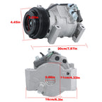 A/C Compressor for Chevrolet Silverado 2500 HD 6.6L (2002–2013) 15100340