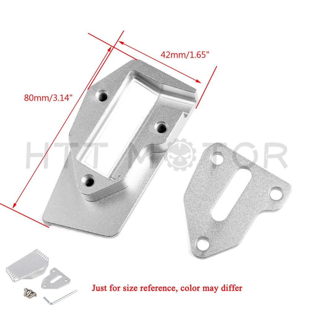 CNC Brake Pedal Lever Tip Plate Enlarger Pad for Ducati 696 795 796 M1100 (2008–2015)