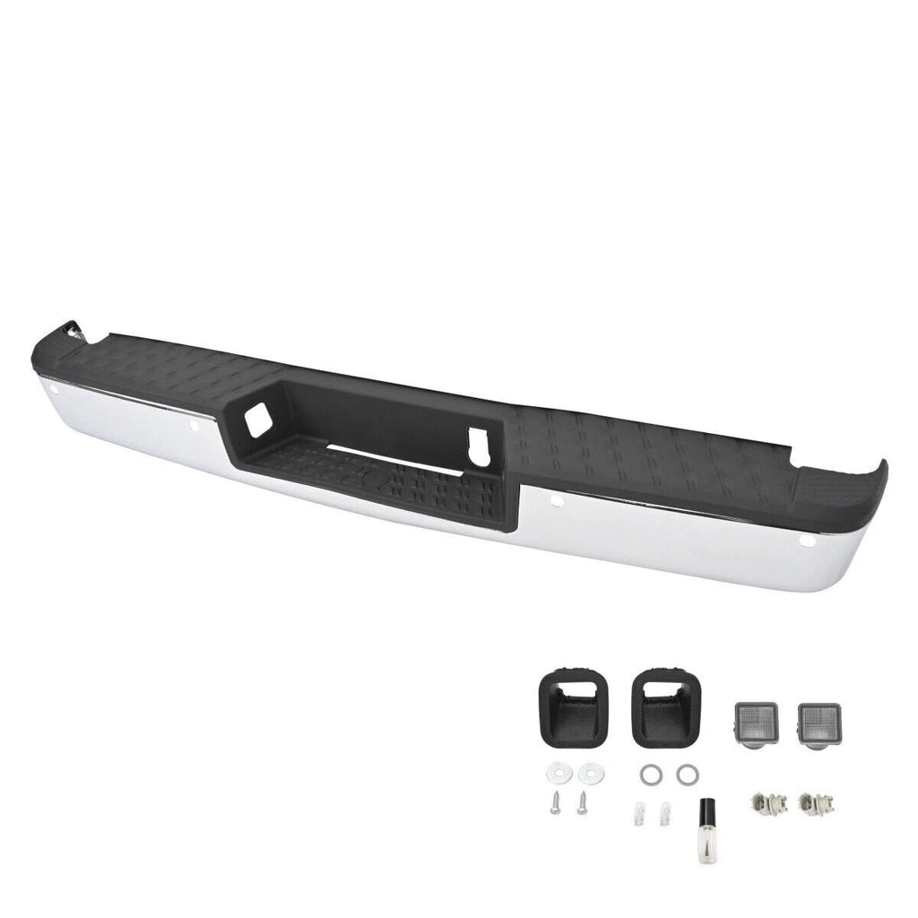 Chrome Rear Step Bumper Assembly for Nissan Titan (2004–2020)