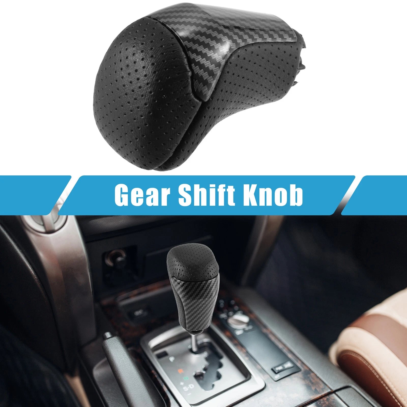 Automatic Gear Shift Knob for Toyota Tacoma (2016–2021) Black