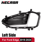 Driver Side Chrome Bumper Fog Light Cover Bezel for Ford Edge (2019–2024)