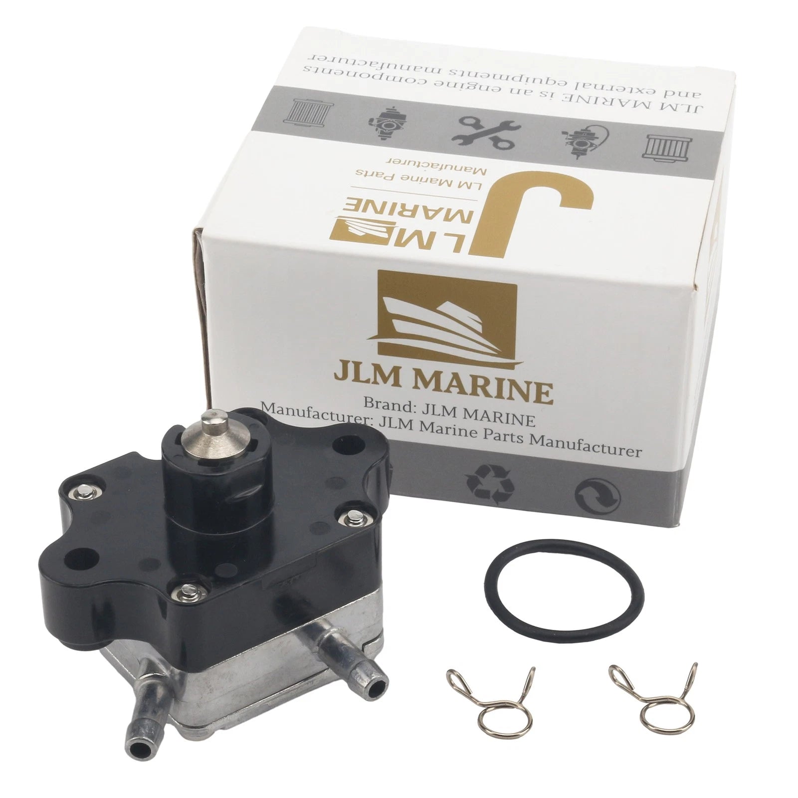 Fuel Pump & O-ring Kit for Mercury Mariner 15 HP (1990–2000) 835389T02