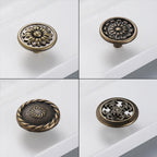 Set of 10 Zinc Alloy Pull Knobs for Cabinet Drawer Dresser (Universal)
