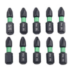 10-Piece Hexagonal Screwdriver Bit Set 25mm Length