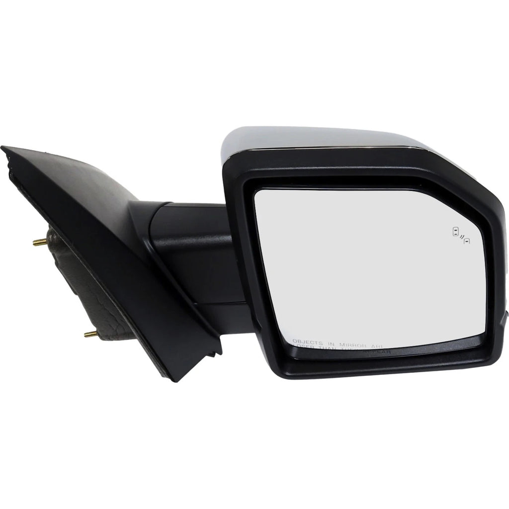 Power Mirror for Ford F-150 (2015–2018) Right Power Fold Chrome Memory