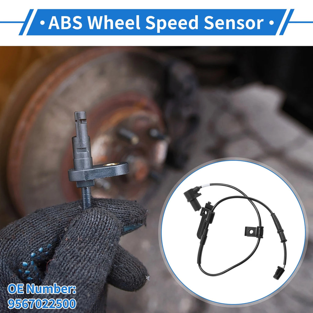 ABS Wheel Speed Sensor No. 9567022500 for KIA Rio (1996–2016)