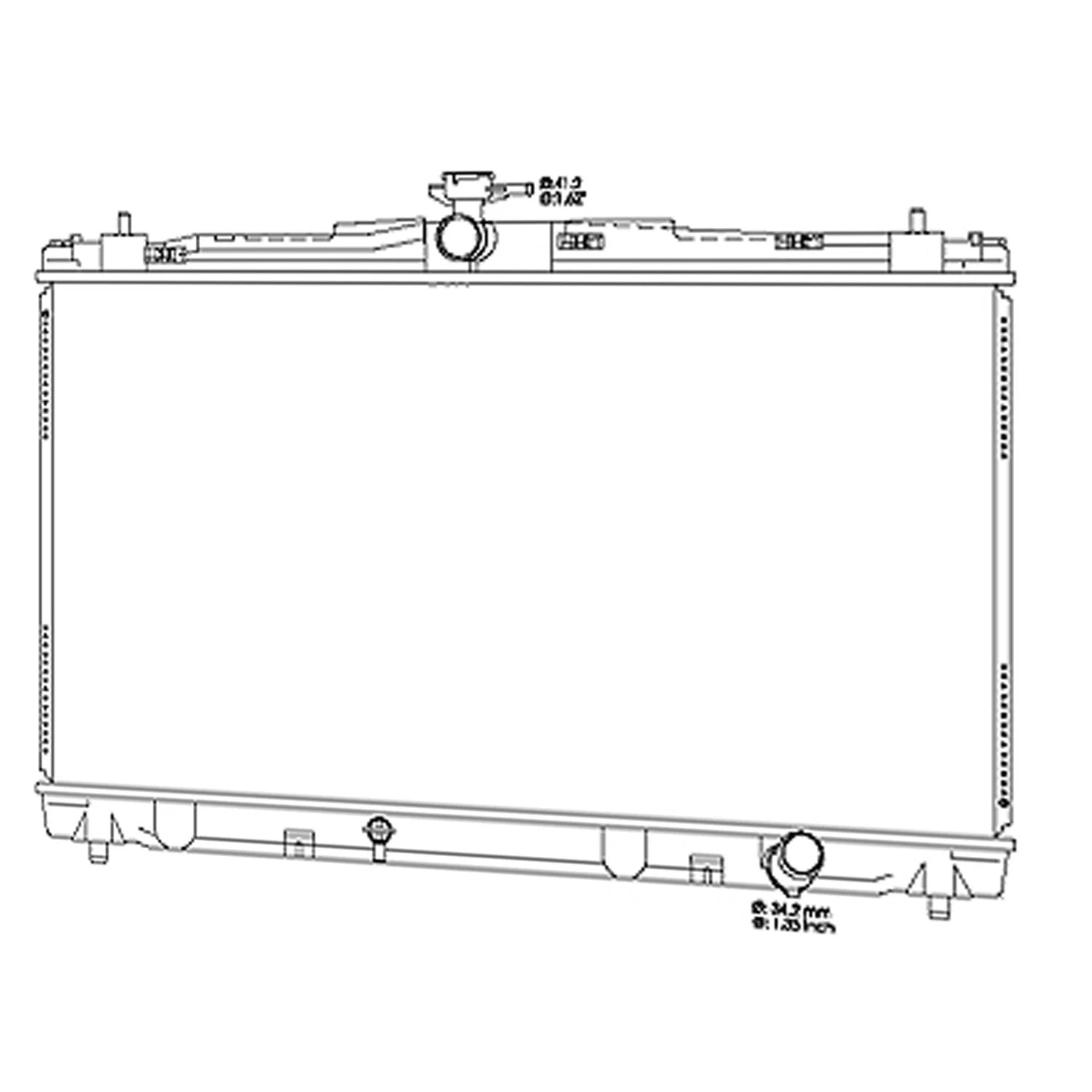 Replacement Radiator for Ford Ranger PX (2011–2018)
