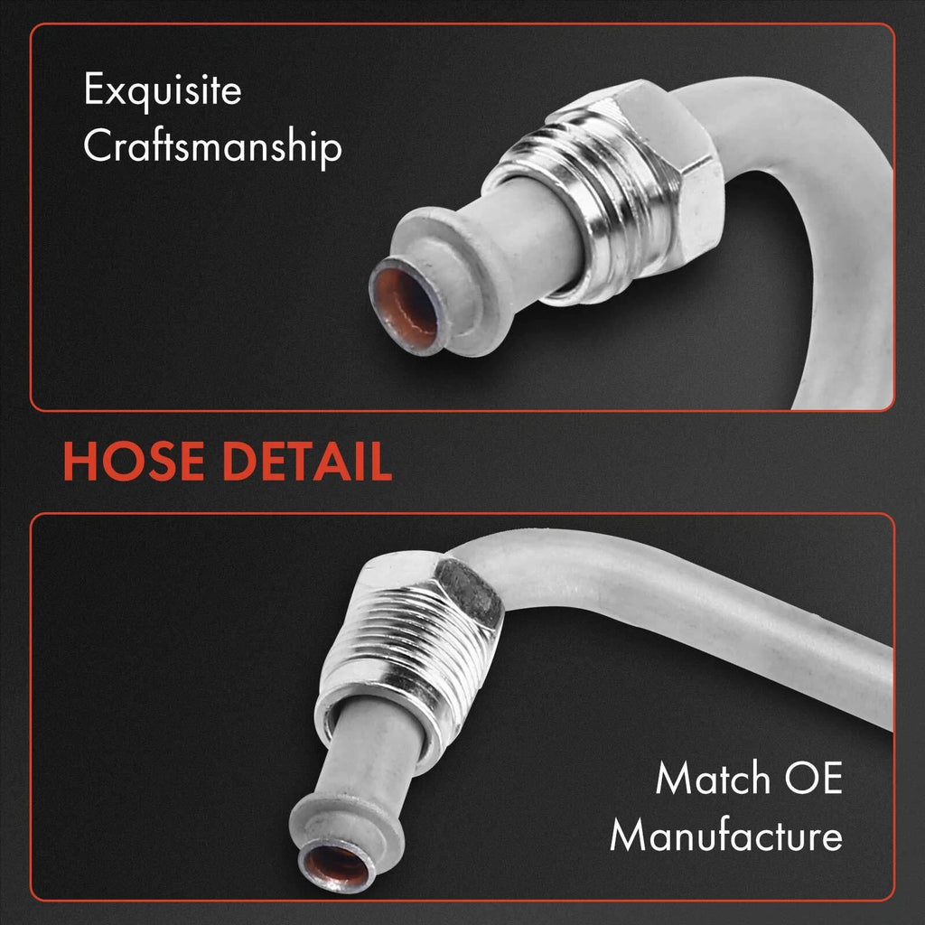 2X Power Steering Pressure and Return Line Hose for Chevy Express 1500 (2003-2021)