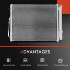 Radiator & A/C Condenser for Kia Optima (2011-2015)