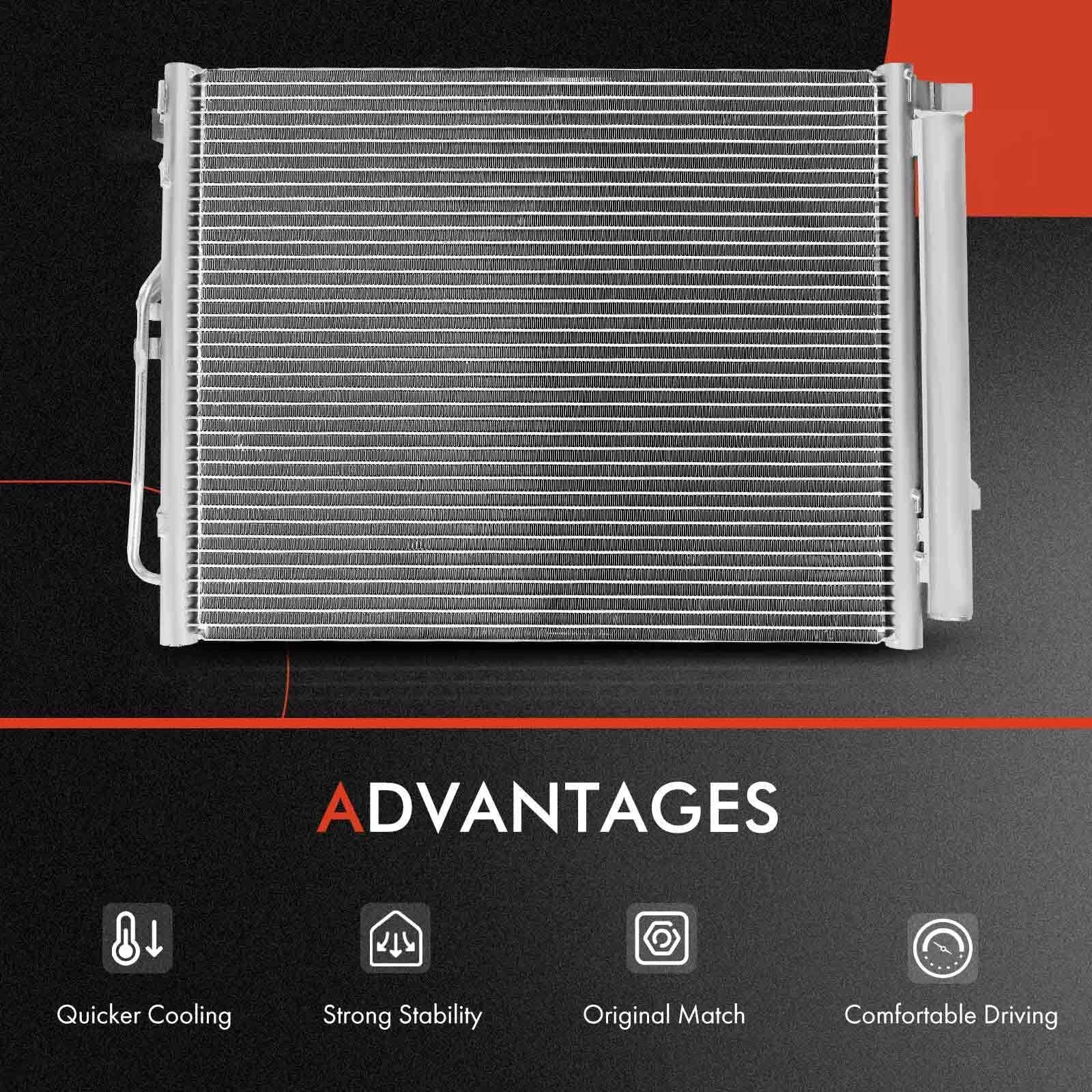 Radiator & A/C Condenser for Kia Optima (2011-2015)
