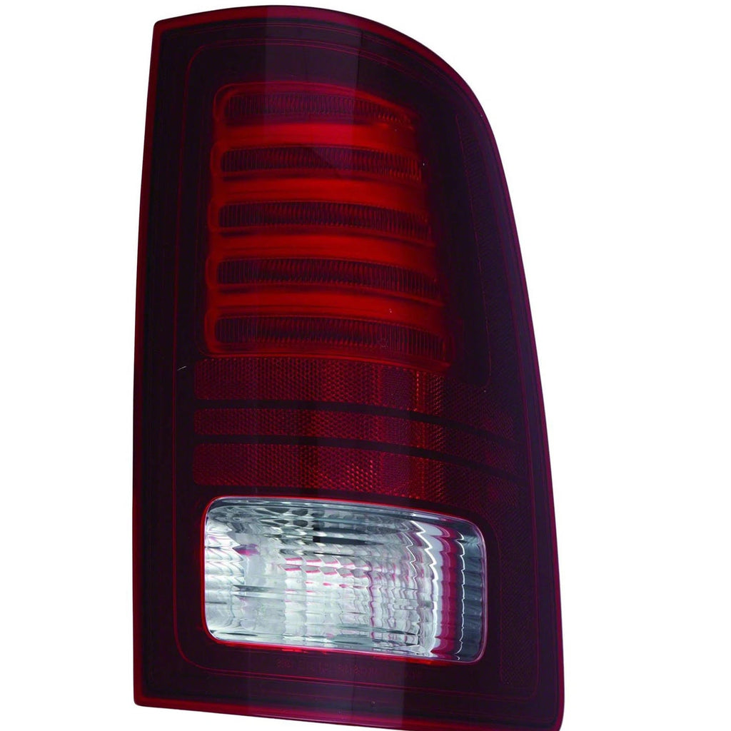 Replacement Black Passenger Side LED Tail Light Assembly for Jeep Wrangler JL (2018–2024)