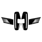 Black Front Bumper Air Vent Spoiler for BMW 4 Series G22 G23 M Sport (20-24)