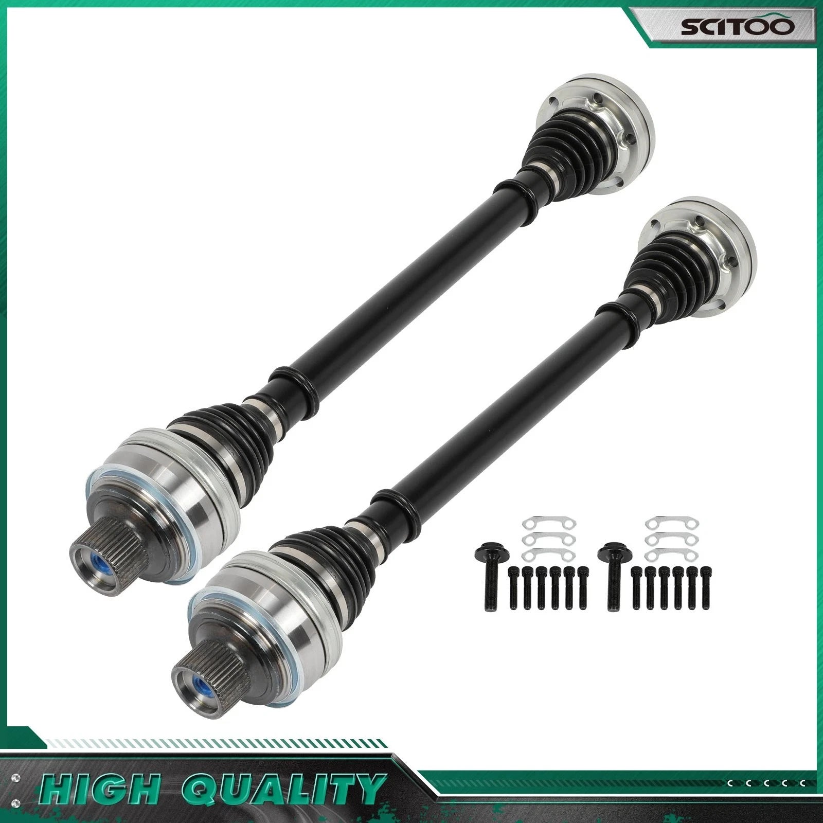 2X CV Axle Assembly for Audi Q7 Q8 (2017–2021) 3.0L
