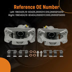 Rear Disc Brake Calipers Set for Subaru Forester (2009–2013) Impreza (2008–2014)