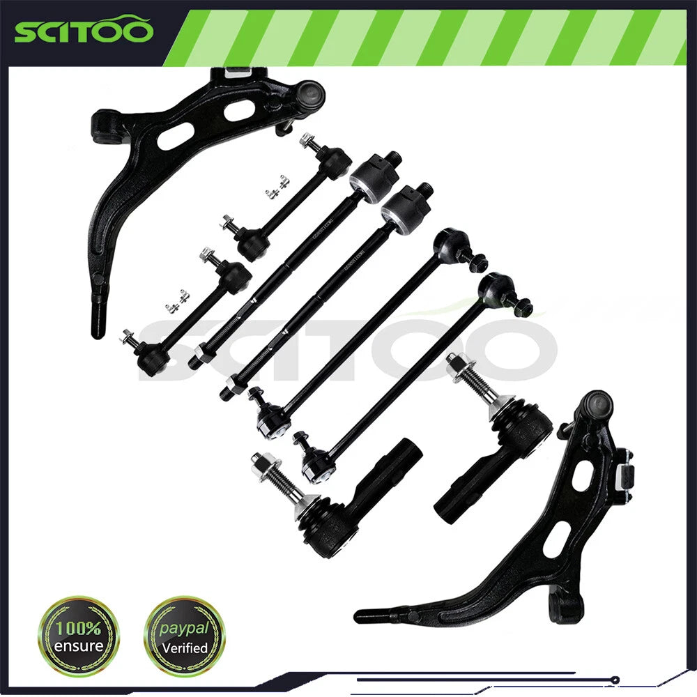 10pcs Control Arm Suspension Kit for Mercury Montego (2005–2007)