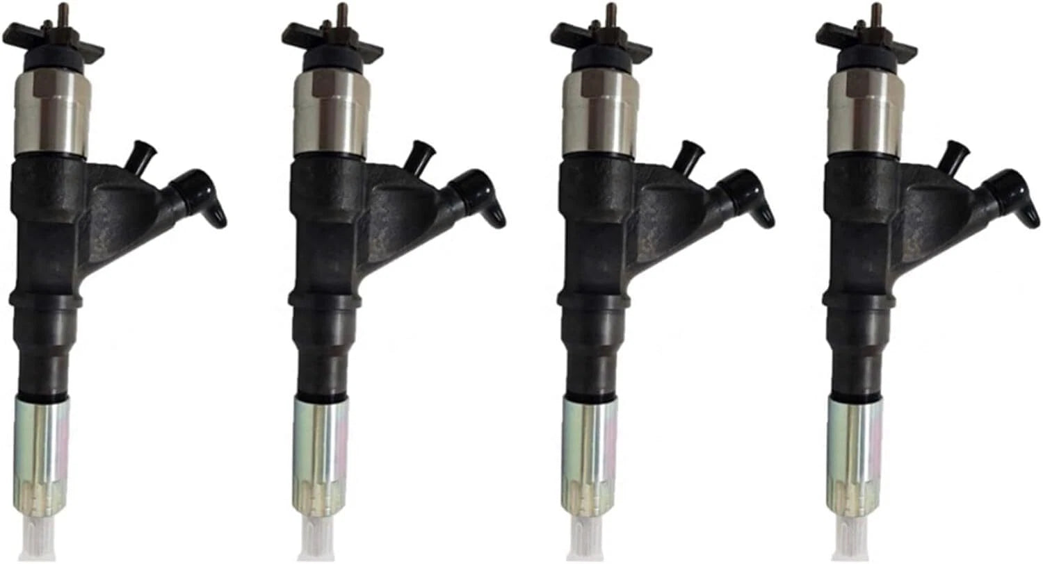 4X Fuel Injector 095000-0323 8981106073 for Isuzu NPR 4HK1 (2010–2015)