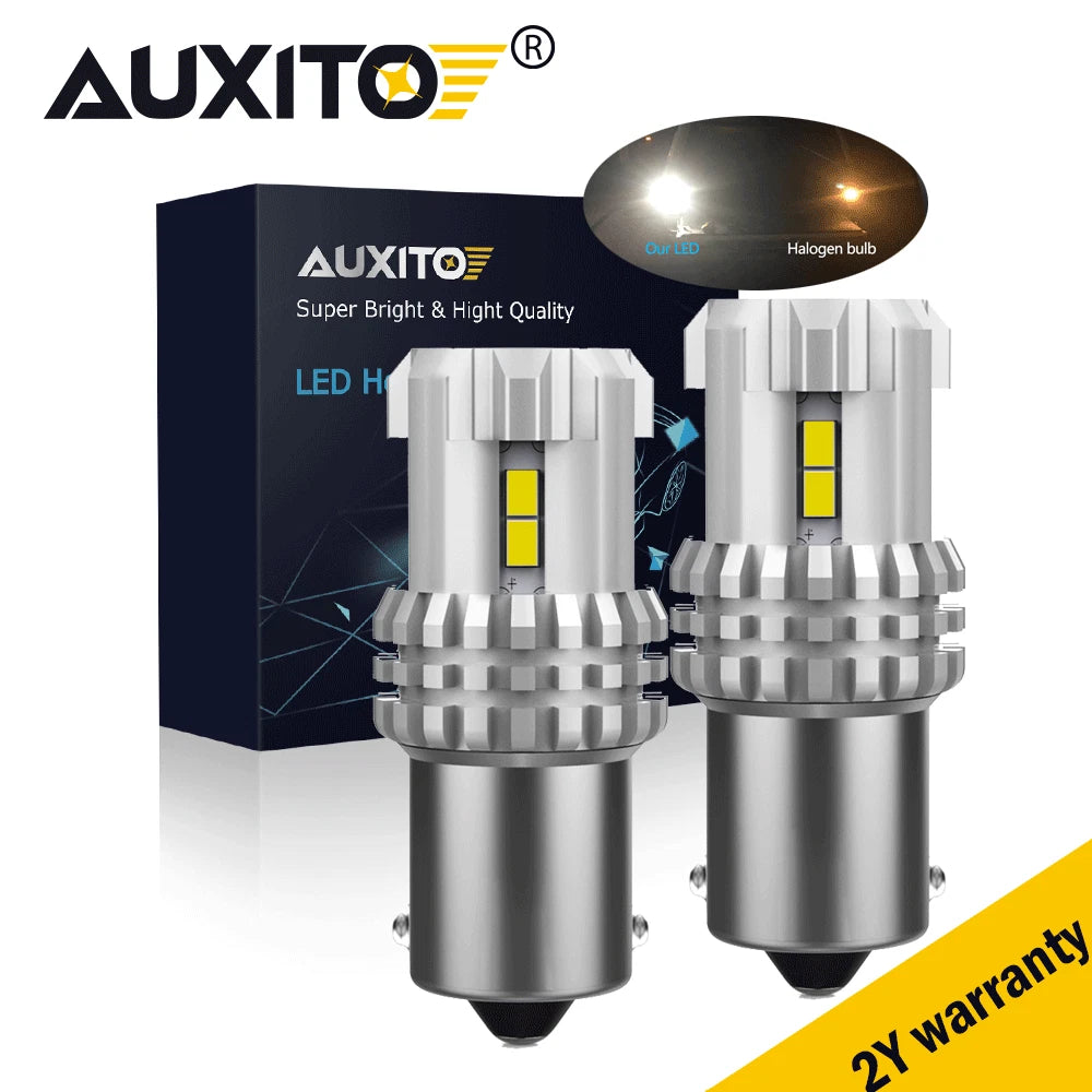 2X LED Backup Reverse/Turn Signal Light Bulb for Cars (6000K)