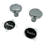 Chrome Deluxe Air Valve Knobs for Peterbilt Kenworth Tractor Trailer (2010–2016)