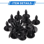 20 Pcs Fender Liner Splash Shield Bumper Cover Screw for Audi A3 (2006–2013)
