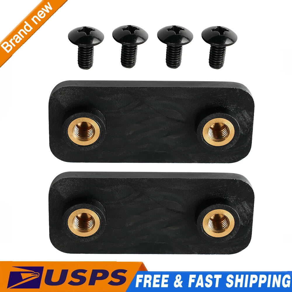 Rear Door Mounting Plate with Screws for Leer XL/XR/XQ Truck Cap (N/A)