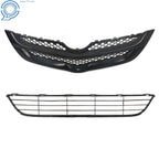 Front Bumper Grille Assembly Set for Toyota Yaris Sedan (2007–2008)
