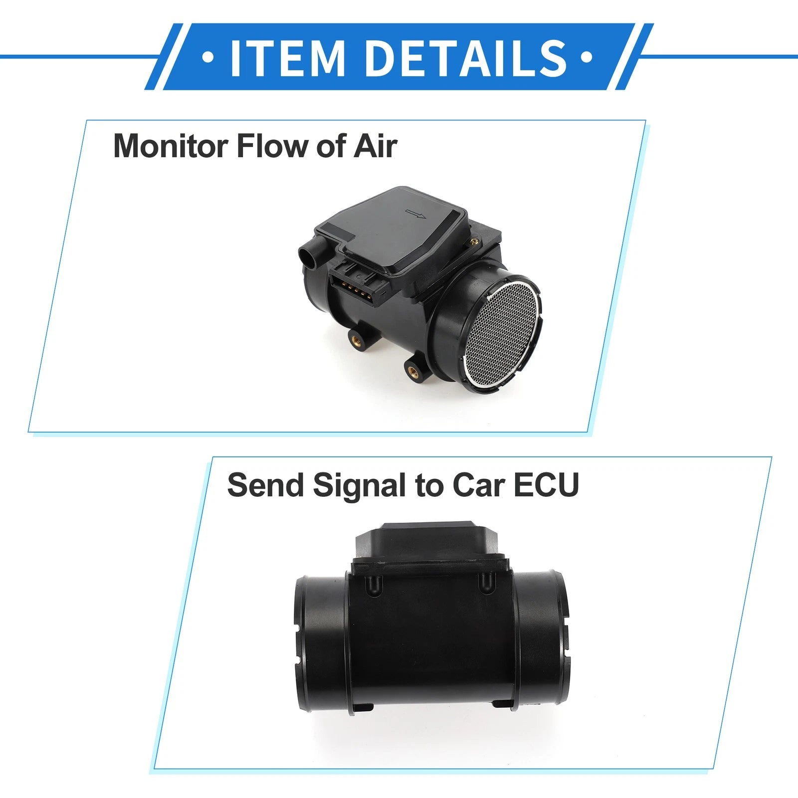 Mass Air Flow Sensor Assembly for Mazda B2600 B2600i MPV (1991–1994)
