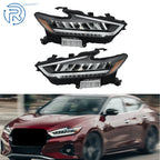 LED Headlights for Nissan Maxima (2022–2023) Driver & Passenger Side Black