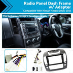 9'' Stereo Radio Dash Frame with Android Adapter for Nissan Navara (2006–2012)