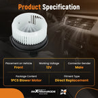 Blower Motor Fan for Honda Civic (2013–2015) CR-V (2015–2016)