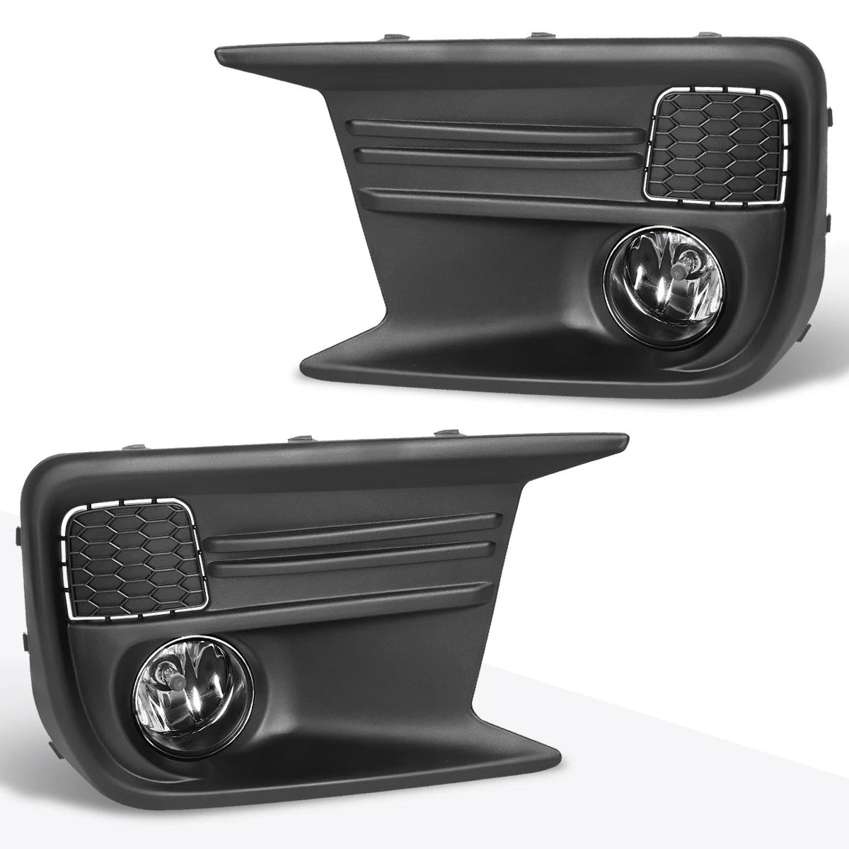 Fog Light Set for Subaru WRX (2018–2019) - Clear Lens, Bezel, Wiring, Switch
