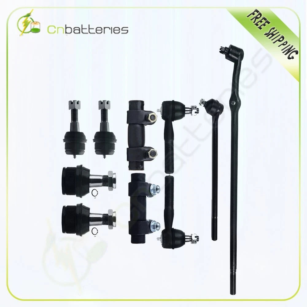 10pc Tie Rod Steering Parts for Ford F-150 F-250 F-350 Bronco (1980–1985)
