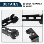 1pc Right Front Bumper Retainer Bracket No.23227562 for Chevrolet Equinox (2018–2022)