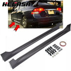 Mug Pair for Honda Civic 4 Door Sedan (2006–2011) LH RH Side Skirt Unpainted ABS