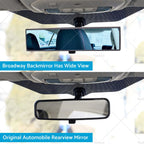 300mm Convex Wide Angle Rear View Mirror for Car (2002–2019)