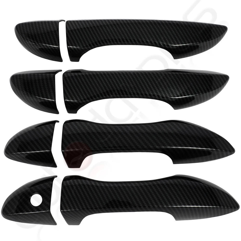 Carbon Fiber Door Handle Cover for Toyota Corolla (2014–2018)