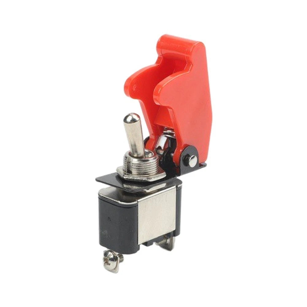 2X ETEN1021 2Pin SPST Rocker Switch 250V 15A with Red Cover