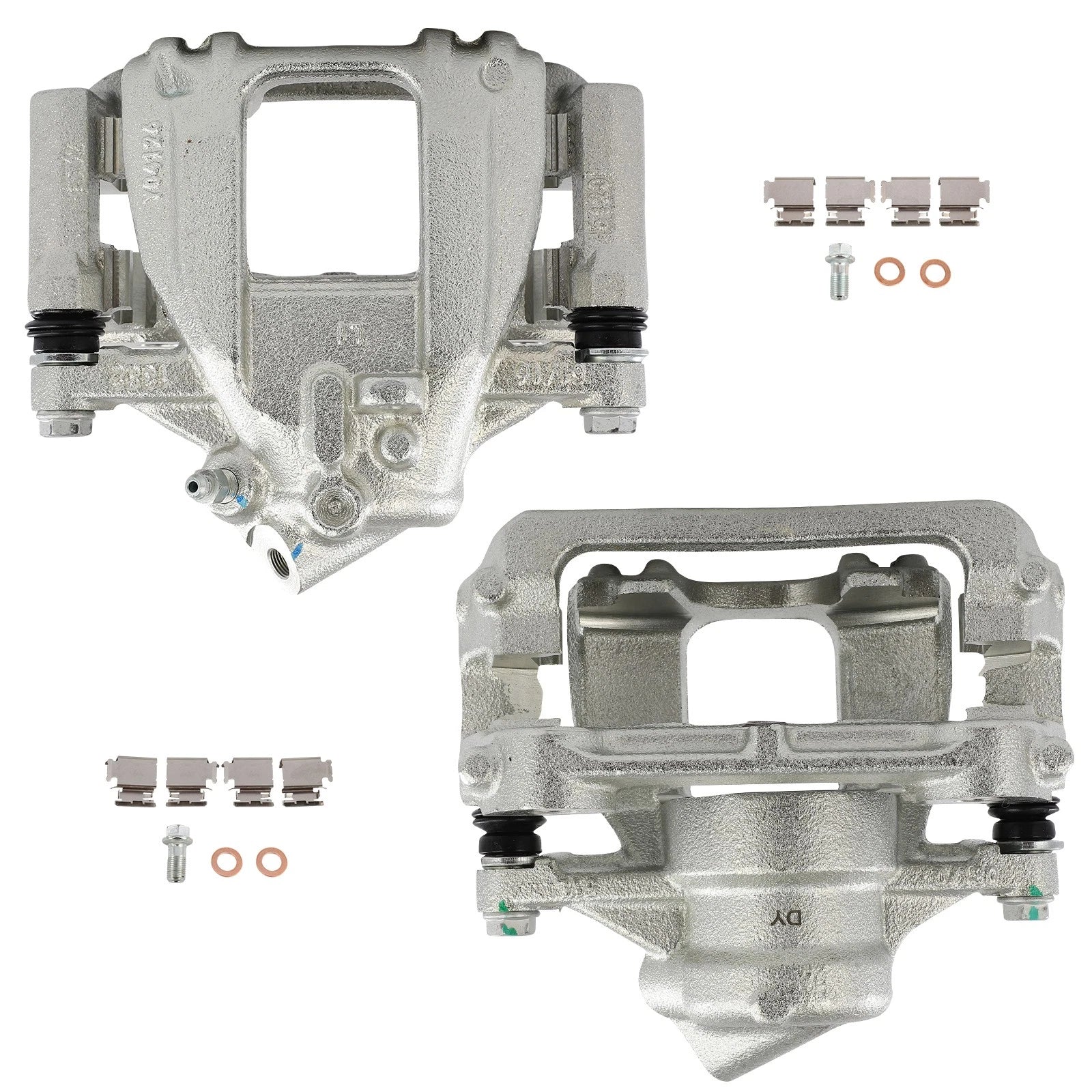 Set of 2 Rear Brake Calipers for Dodge Sprinter 2500 (2007–2009)